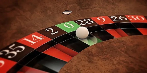 Live roulette table with professional dealer and betting interface
